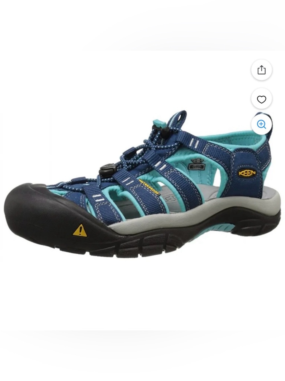 KEEN Newport H2 Waterproof Hiking Sandals 1014199 Water Shoes Womens sz 8